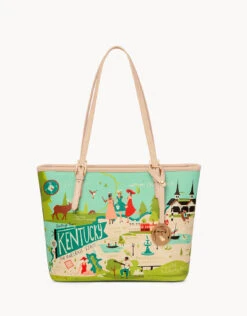 Kentucky Small Tote (w/Zipper)