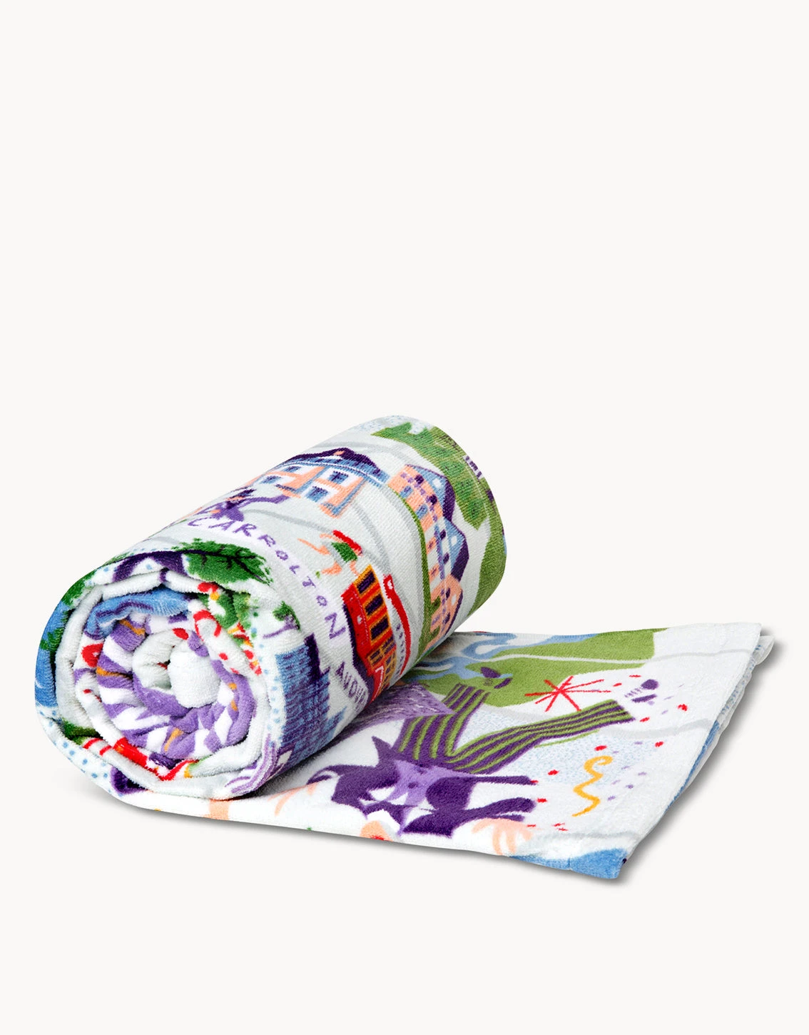 New Orleans Beach Towel 2 New Orleans Beach Towel - Image 2