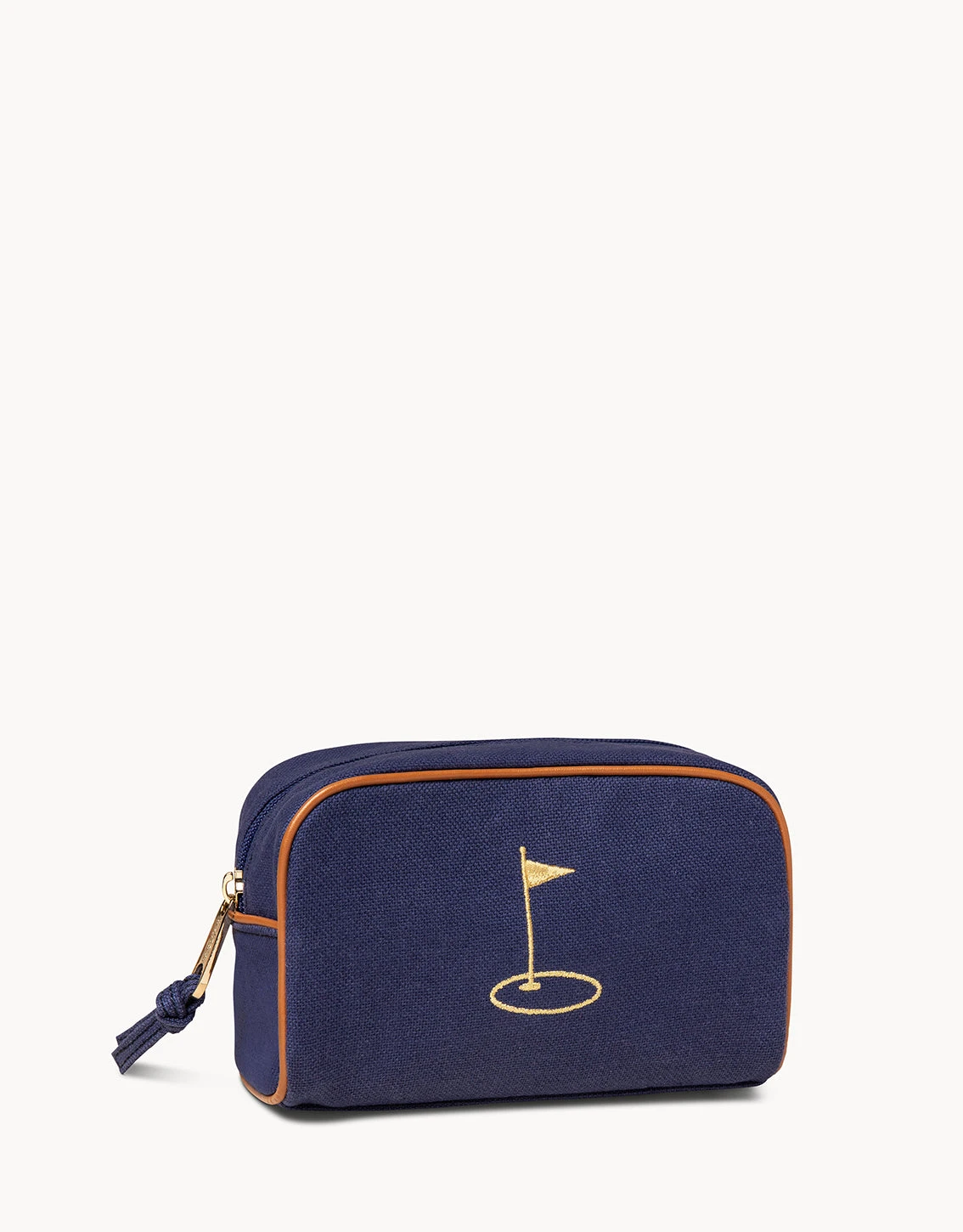 Navy Travel Pouch Flagstick On Green 1 Navy Travel Pouch Flagstick On Green