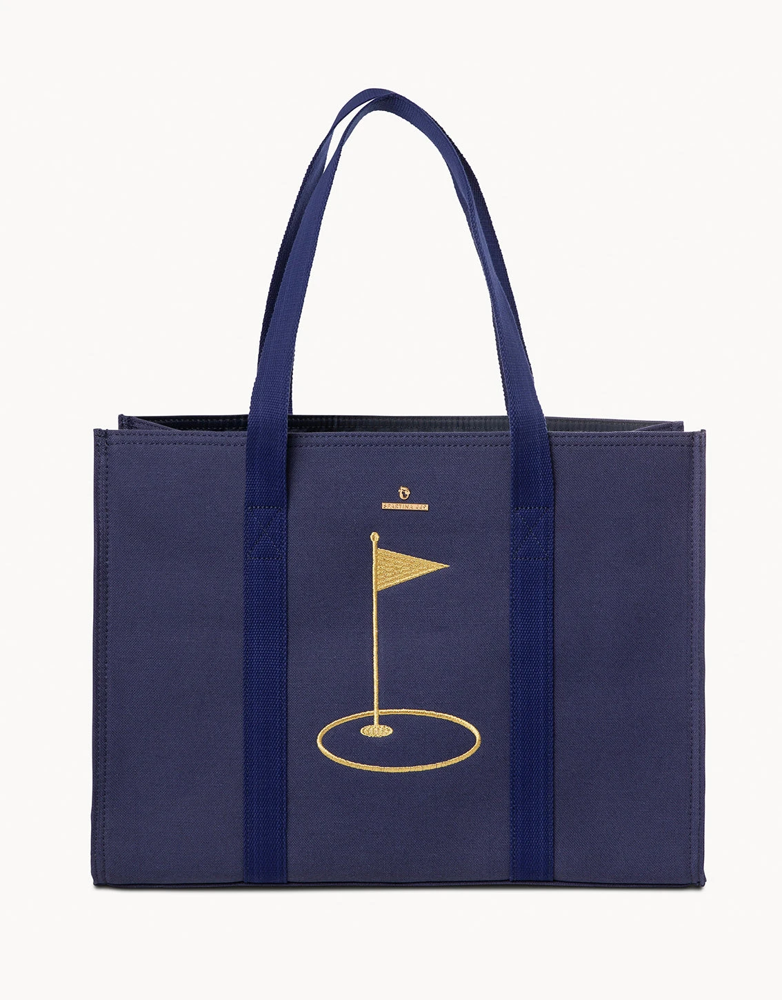 Navy Carry All Tote Flagstick On Green 1 Navy Carry All Tote Flagstick On Green