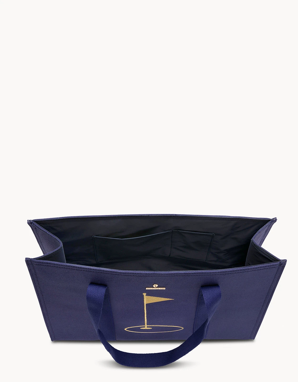 Navy Carry All Tote Flagstick On Green 2 Navy Carry All Tote Flagstick On Green - Image 2
