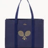 Navy Carry All Tote Duel Tennis Rackets