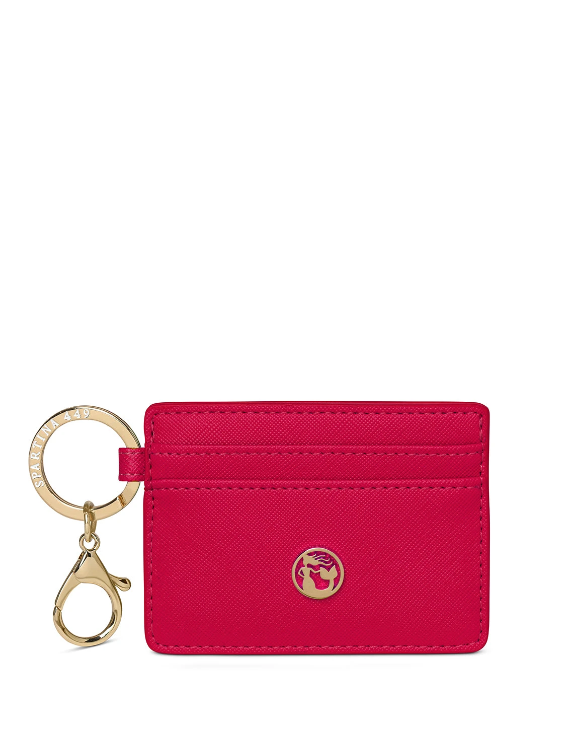 Magenta Key Chain Card Holder 1 Magenta Key Chain Card Holder