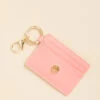 Tangerine Key Chain Card Holder
