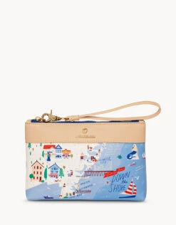 Down The Shore Scout Wristlet