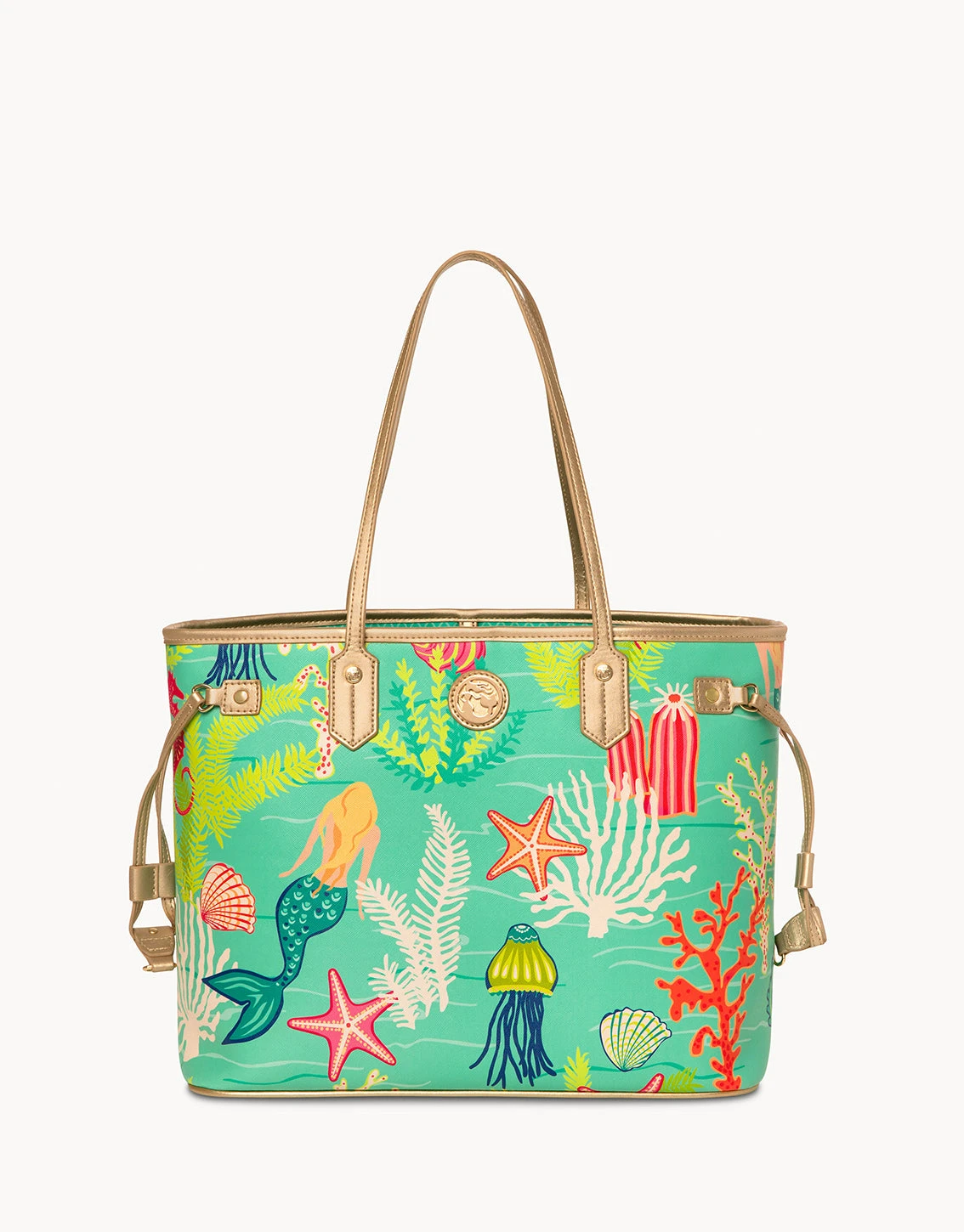 Golden Mermaid Jetsetter Tote 1 Golden Mermaid Jetsetter Tote