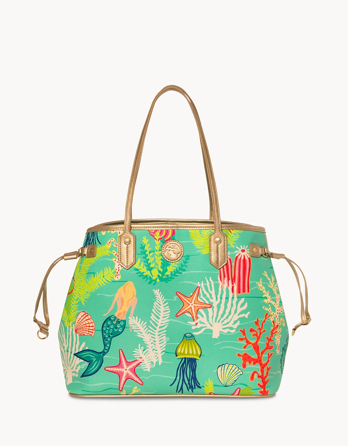 Golden Mermaid Jetsetter Tote 2 Golden Mermaid Jetsetter Tote - Image 2