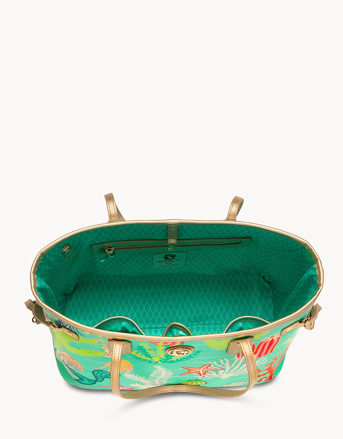 Golden Mermaid Jetsetter Tote 3 Golden Mermaid Jetsetter Tote - Image 3