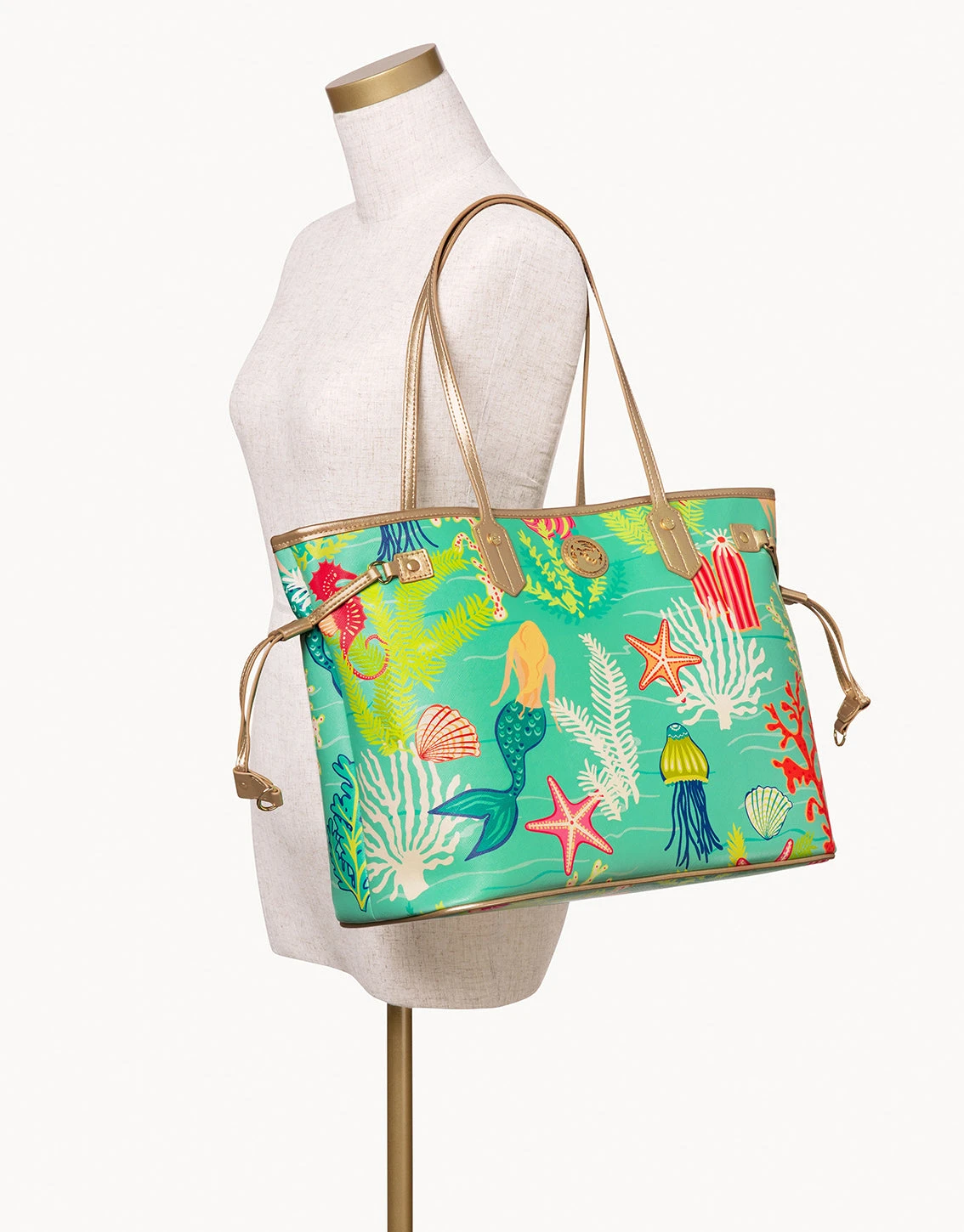 Golden Mermaid Jetsetter Tote 4 Golden Mermaid Jetsetter Tote - Image 4
