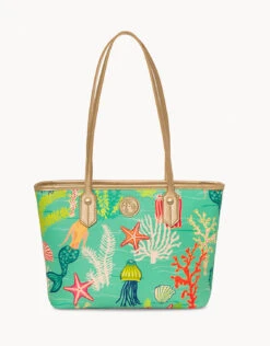 Golden Mermaid Medium Tote