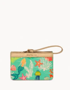 Golden Mermaid Wristlet