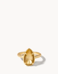Mermaid Glass Dewdrop Ring -Spartina Store 288278