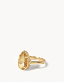 Mermaid Glass Dewdrop Ring -Spartina Store 288278c