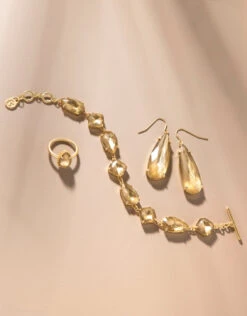 Mermaid Glass Dewdrop Ring -Spartina Store 288278n