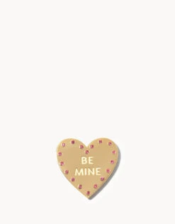 Classic Locket Note Gem Heart Be Mine