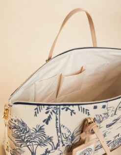 Voyager Duffle Daise Seascape -Spartina Store 291629c