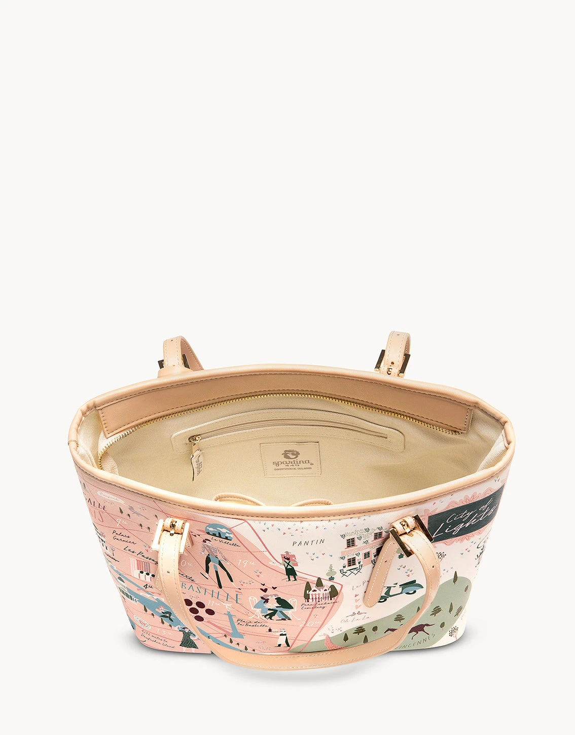 Paris Small Tote (w/ Zipper) 2 Paris Small Tote (w/ Zipper) - Image 2