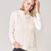 Anette Sweater Vest Sand Dollar