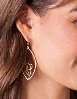 Autumn Leaves Earrings -Spartina Store 364612m