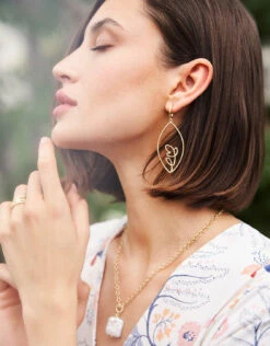 Autumn Leaves Earrings -Spartina Store 364612n