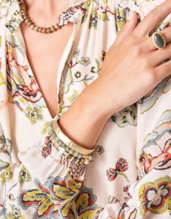 Hammered Cuff Gold -Spartina Store 365732m