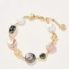 Linden Bracelet Black/Pink