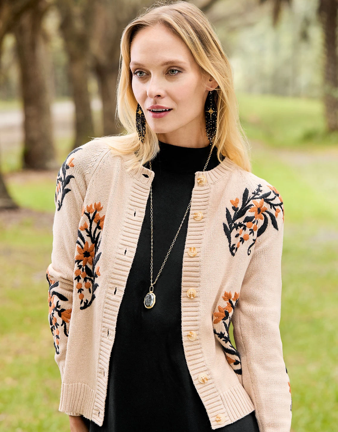 Bitty Bead Earrings Starry Night 4 Bitty Bead Earrings Starry Night - Image 4