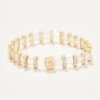 Sparkle Tila Stretch Bracelet Crystal