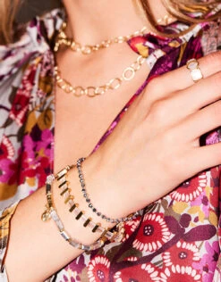 Sparkle Tila Stretch Bracelet Crystal -Spartina Store 366203d