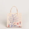 Bellinger Floral Branch Dune Satchel