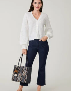 Bellinger Batik Box Tote -Spartina Store 366739d