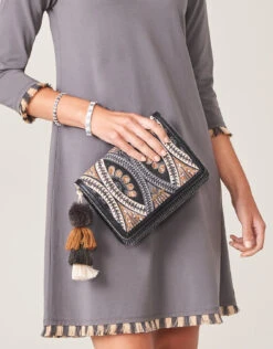 Bellinger Batik Clutch Crossbody -Spartina Store 366746n