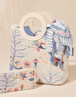 Bellinger Floral Branch Resort Tote -Spartina Store 366791m