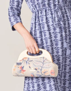 Bellinger Floral Branch Miranda Clutch 11 Bellinger Floral Branch Miranda Clutch -Spartina Store 366807o