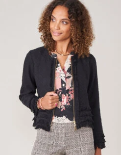 Harper Tweed Jacket Black 12 Harper Tweed Jacket Black -Spartina Store 367514f