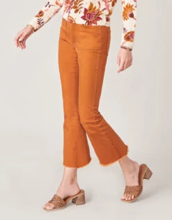 Juliette High Rise Jean Cognac