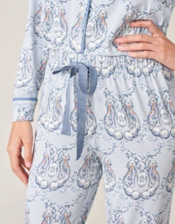 Pajama Pant Paige Gemmel Staffordshire Dogs -Spartina Store 368863c