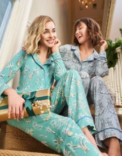 Pajama Pant Paige Gemmel Staffordshire Dogs -Spartina Store 368863m