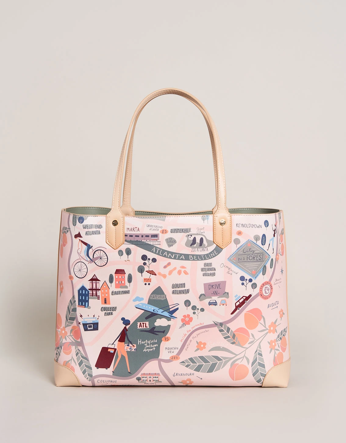 Atlanta Beach Tote 2 Atlanta Beach Tote - Image 2