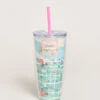 Clear Drink Tumbler 24 Oz. Historic Savannah