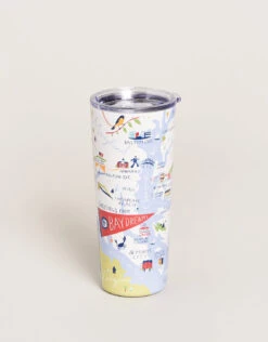 Stainless Steel Drink Tumbler 22 Oz. Bay Dreams