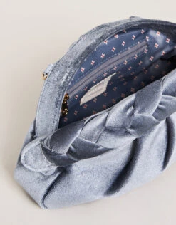 Braided Clutch Slate 11 Braided Clutch Slate -Spartina Store 370804c