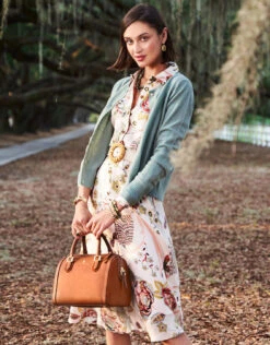 Siren Hollecker Satchel Crossbody Ginger -Spartina Store 370972n