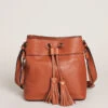 Siren Demi Crossbody Saddle Brown