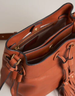 Siren Demi Crossbody Saddle Brown -Spartina Store 371115c