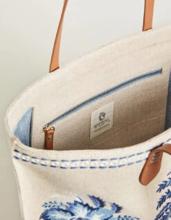 Fiesta Tote Peeples Song Palms -Spartina Store 371474c