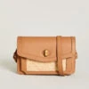 Rattan Mia Crossbody Caramel