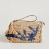 Crochet Wristlet Blue Wildflower