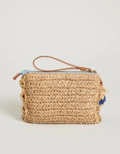 Crochet Wristlet Blue Wildflower 5 Crochet Wristlet Blue Wildflower -Spartina Store 371672b