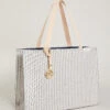 Fleur De Vigne Striped Market Tote